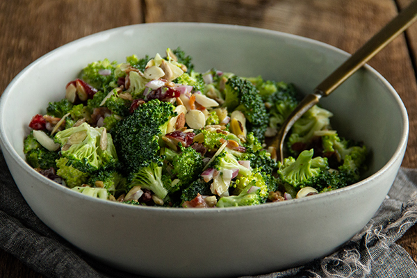 Sweet & Creamy Broccoli Salad