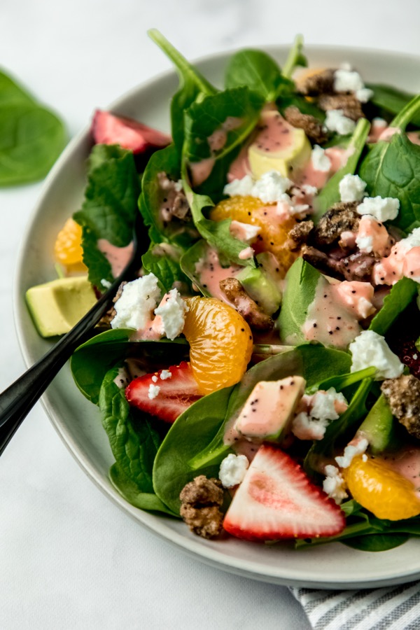 Strawberry Poppy Seed Salad Dressing