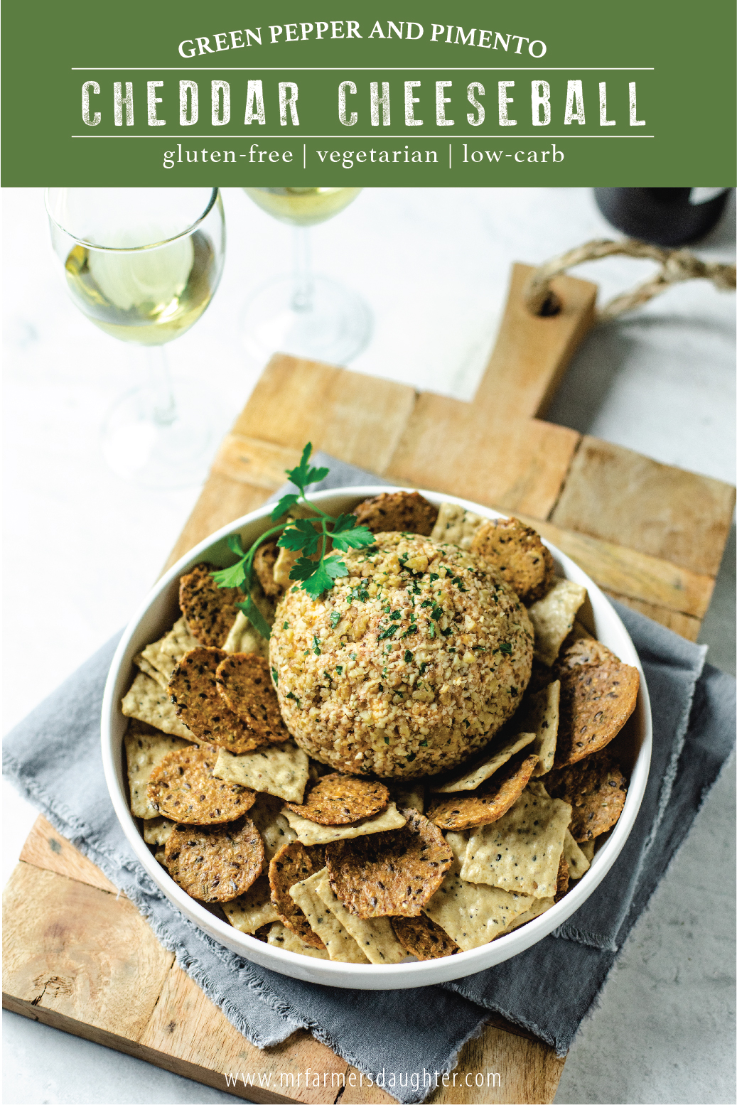 Homemade Cheddar Cheese Ball – Mr. Farmer’s Daughter