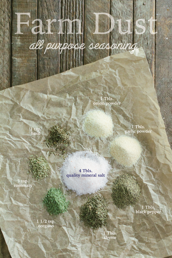 Dust to Delicious: Weavers Dutch Country - Farm Dust Seasoning!