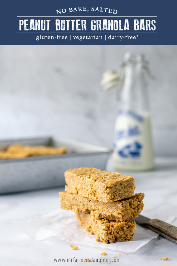 Peanut Butter Granola Bars