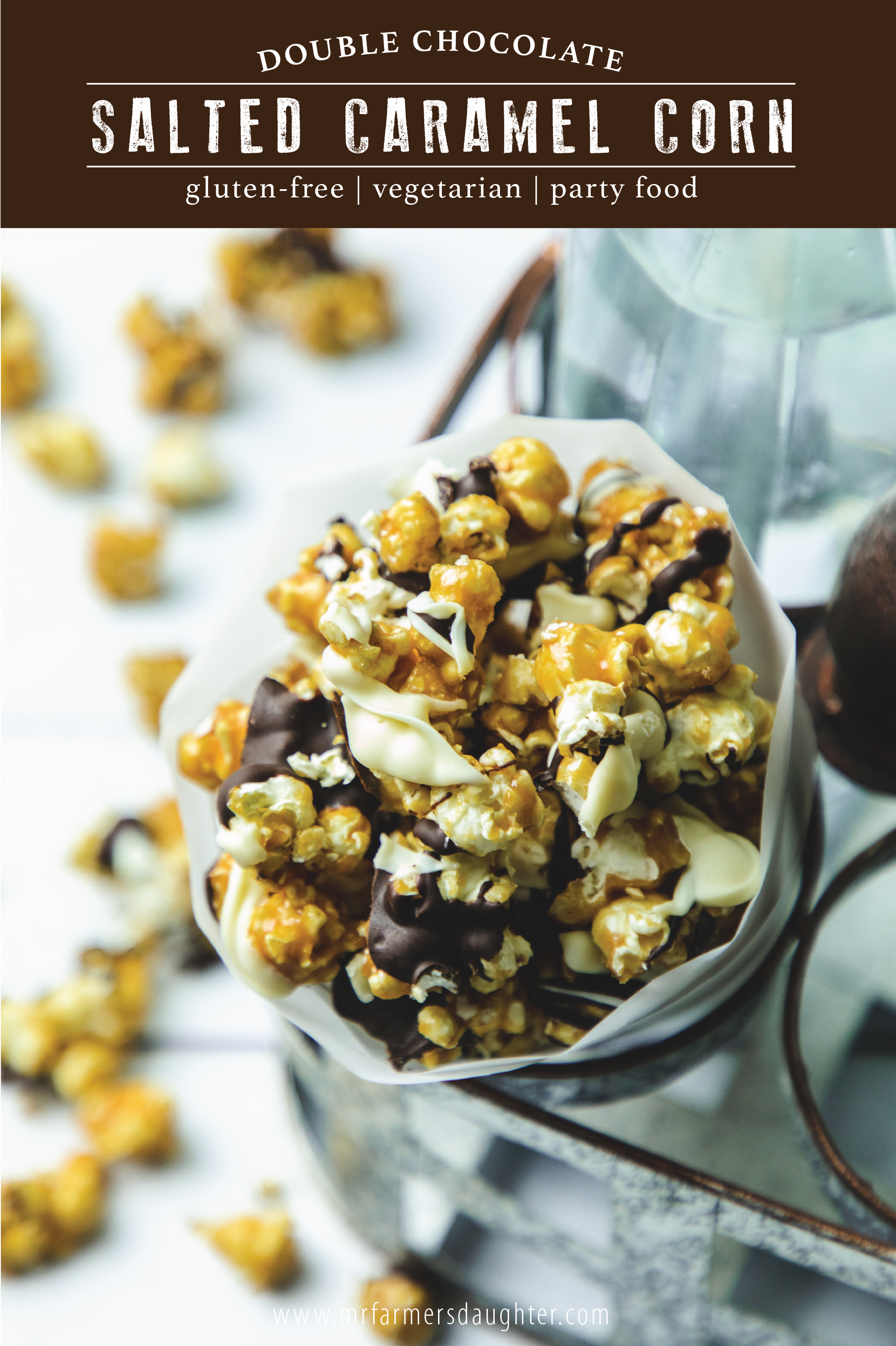 Double Chocolate Salted Caramel Corn