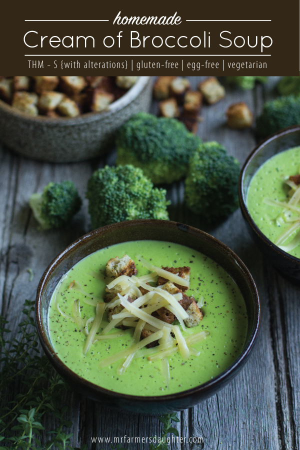 Cream of Broccoli Soup