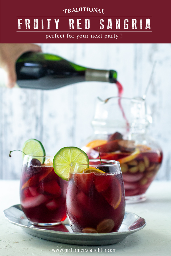 Traditional Red Sangria - Mr. Farmer's