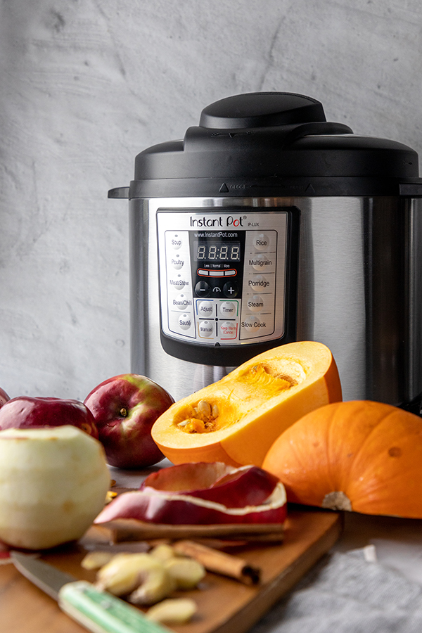 Instant Pot Maple and Cinnamon Apple Pumpkin Butter