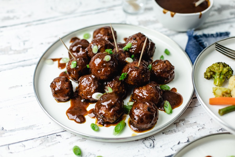 Balsamic Honey Meatballs