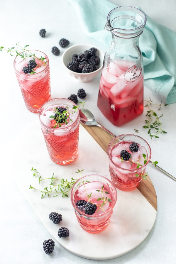 Blackberry Lemon Spritzer