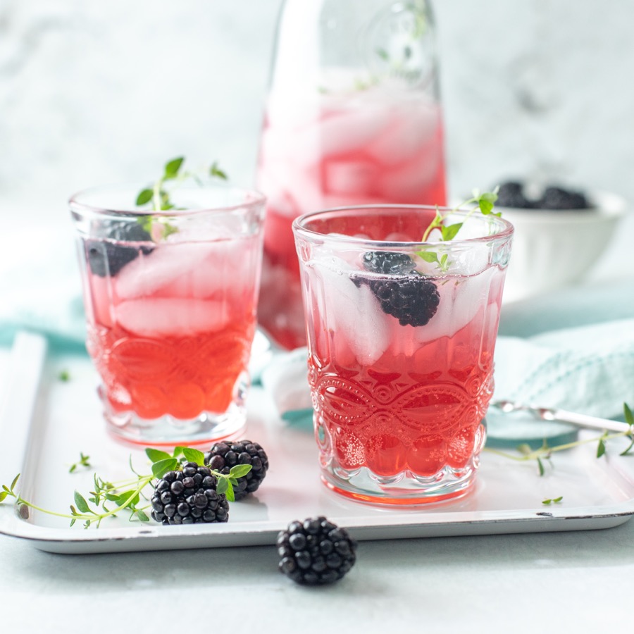 Blackberry Lemon Spritzer