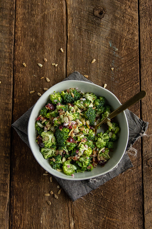 Sweet & Creamy Broccoli Salad