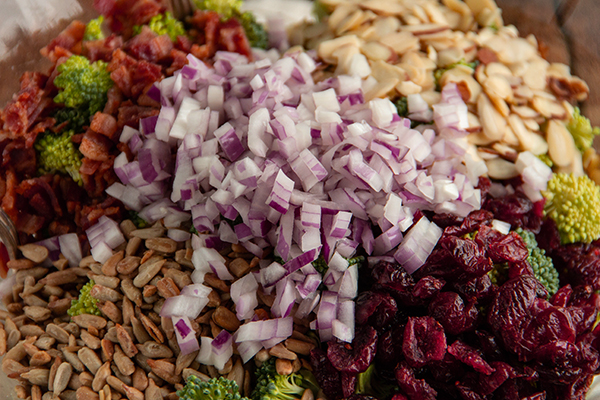 Sweet & Creamy Broccoli Salad