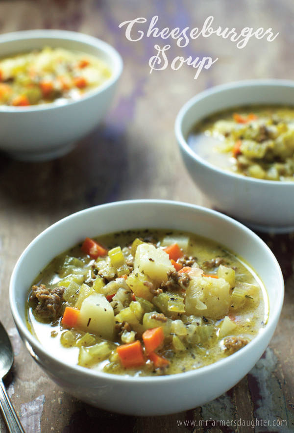 Cheeseburger Soup