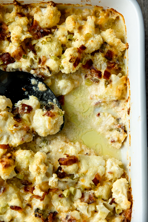 Cheesy Cauliflower Casserole