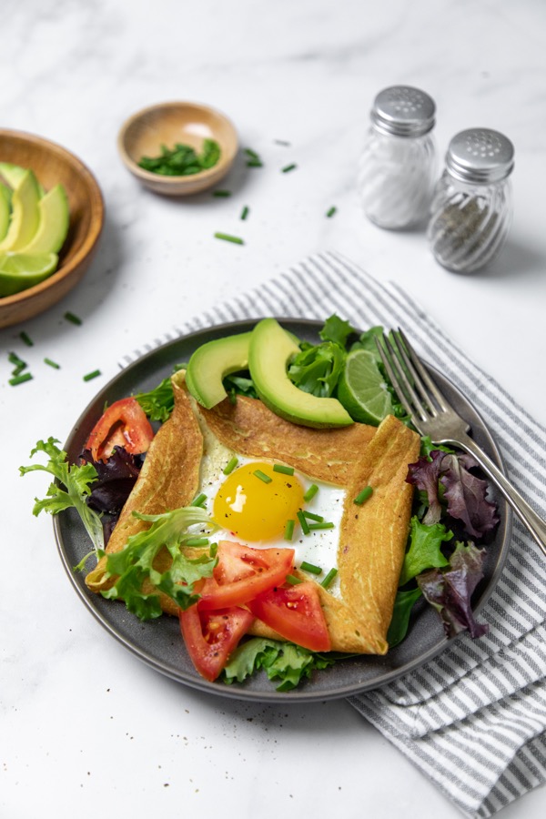 Stuffed Gluten-free Breakfast Crepes