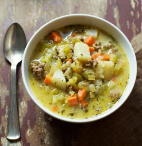 Cheeseburger Soup