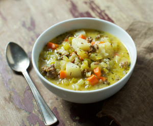 Cheeseburger Soup