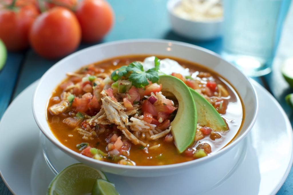 spicy tortilla soup