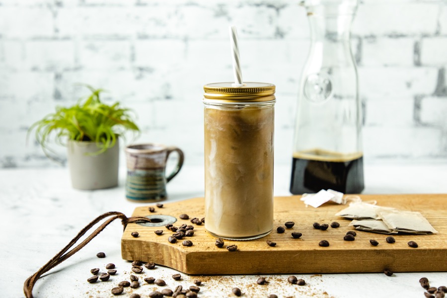 Iced Dirty Chai Tea