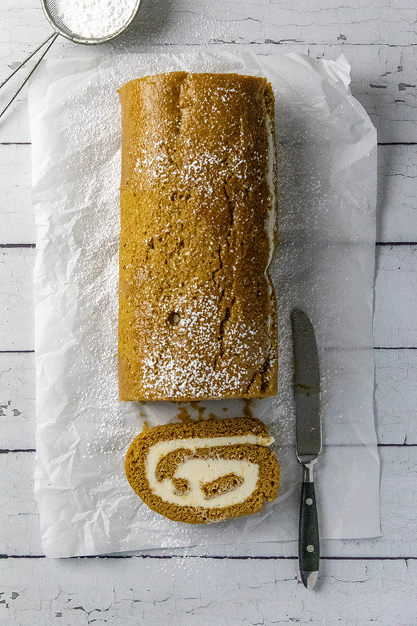 Gluten-free Pumpkin Roll