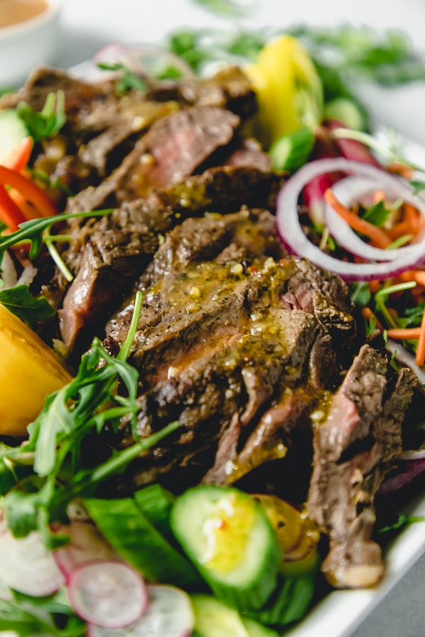 Fat & Happy Italian Steak Salad