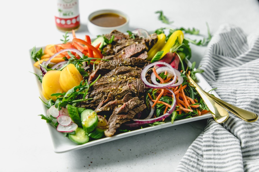 Fat & Happy Italian Steak Salad