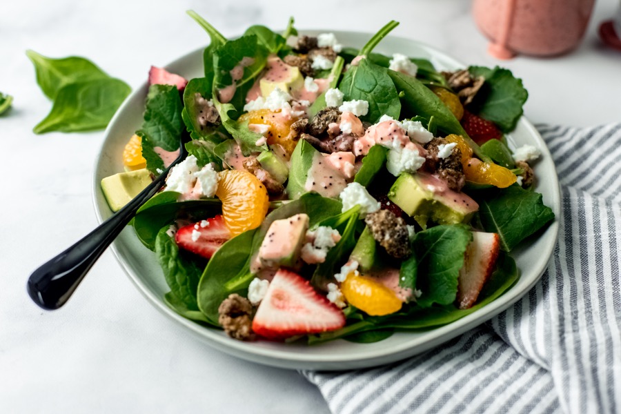 Strawberry Poppy Seed Salad Dressing