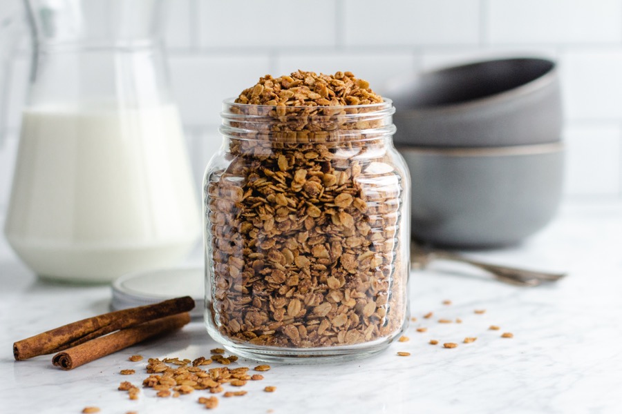 Homemade Cinnamon Toast Crunch Granola