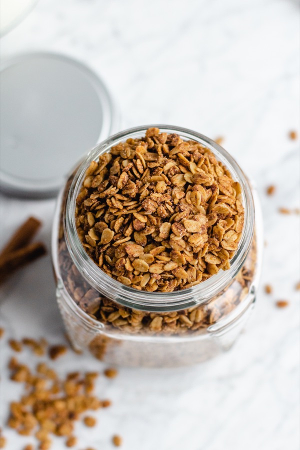 Homemade Cinnamon Toast Crunch Granola