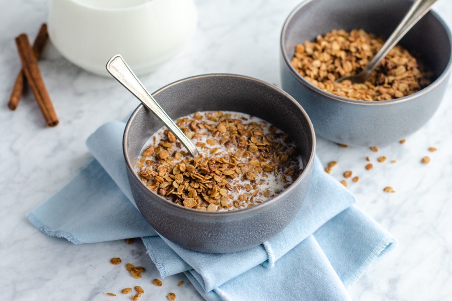 Homemade Cinnamon Toast Crunch Granola